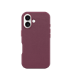 iPhone 16 symmetry series cactus leather MagSafe case in foxberry pink is durable and uniquely designed.