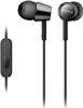 Sony EX155AP wired in-ear headphones - black.