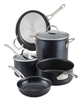 AnolonX Hybrid 7-Piece Nonstick Cookware Induction Pots and Pans Set
