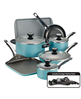 17-Pc. Non-Stick Aluminum Cookware Set