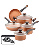 Farberware 12-pc. Copper Ceramic Cookware Set.