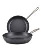 Anolon Accolade 2-piece moonstone nonstick frying pan set.