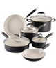 Anolon Advanced Ceramic 10-Pc. Nonstick Cookware Set - Black