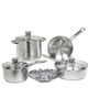 Sedona Kitchen 8-pc. stainless steel cookware set, now with a discount.