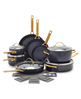 Get the GreenPan Reserve black healthy ceramic nonstick 16-piece cookware set for a discounted price.
