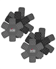 Black All-Clad polyester 6-piece cookware protectors set.
