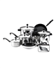 Farberware Classic Stainless Steel 15-Pc. Cookware Set