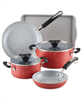 Farberware Disney 7-pc. red ceramic nonstick cookware set with a discount.