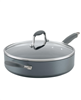 Advanced Home Hard-Anodized Nonstick 5-Qt. Saute Pan with Helper Handle
