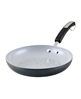 Get a monochrome 9.5" black ceramic nonstick fry pan by Farberware Disney.