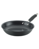 Anolon advanced home hard-anodized nonstick 10.25" skillet - onyx.