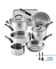Farberware Brilliance 11-Pc Limited Edition Stainless Steel Cookware Set