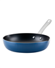 11.25" blue Farberware aluminum nonstick frying pan with a discount.
