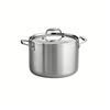 Signature 8-Quart Tri-Ply Clad Stainless Steel Stock Pot with Lid