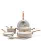 20% off GreenPan essence ceramic nonstick 10-piece cookware set - taupe.