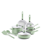 Dover Ceramic Nonstick 12-Piece Cookware Set