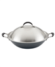 A1 Series Aluminum Nonstick with Scratch Defense 14" Wok - Graphite