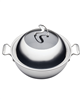14" Induction Wok with Glass Lid and Hybrid Steelshield and Non-stick Technology