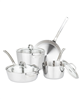 Viking Contemporary Stainless Steel 7-Piece Cookware Set