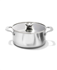 Mira Tri-Ply Stainless Steel 11" Stock Pot with Lid