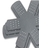 Inolait 3-piece grey heat-resistant cookware protectors - 25% off.