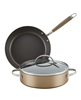 Anolon Advanced Home 3-pc. Bronze Cookware Set.