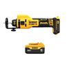20V XR Lithium-Ion Cordless Rotary Drywall Cut-Out Tool with 20V Max Premium 5.0Ah Battery Pack