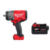 18V Lithium-Ion Brushless Cordless 1/2 in. Impact Wrench with Friction Ring w/XC 5.0 Ah Battery