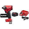 M18 FUEL SURGE 18V Lith-Ion Brushless Cordless 1/4 in. Hex Impact Driver w/ 5.0 Ah Battery/Charger Kit