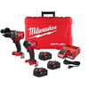 M18 FUEL 18- V Lithium-Ion Brushless Cordless Hammer Drill and Impact Driver Combo Kit (2-Tool) with (3) 5.0Ah Batteries