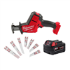 M18 Fuel 18V Li-ion Brushless Hackzall with 5.0 Ah battery & Sawzall blade set, now at a discount.