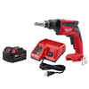 M18 FUEL 18-Volt Lithium-Ion Brushless Cordless Drywall Screw Gun w/5.0Ah Battery Starter Kit