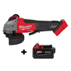 M18 FUEL 18V Lithium-Ion Brushless Cordless 4-1/2 in./5 in. Grinder with Paddle Switch