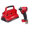 M18 18V Packout 6-port rapid charger & 1/4 in. impact driver on discount.