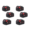 M18 18V 5.0Ah XC Lithium-Ion Battery Pack (6-Pack) - Discount available.