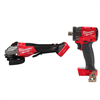 M18 FUEL ONE-KEY 18V Lith-Ion Brushless Cordless 4-1/2 in./6 in. Variable Speed Braking Grinder with 1/2 in. Impact Wrench