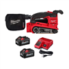 M18 Fuel 18V cordless belt sander with 6.0 Ah battery/charger kit.