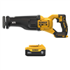 20V xr lithium-ion cordless reciprocating saw with 5.0ah battery pack.