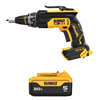 20V Max XR cordless brushless screw gun with 5.0Ah battery pack.