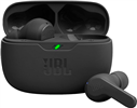 JBL Vibe Beam true wireless earbuds in black.