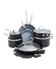 Valencia Pro Ceramic Nonstick 16-Piece Cookware Set
