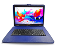 10.1" Octa Core 256GB Storage Android 15 Tablet with Style Keyboard - Blue