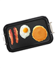 Viking double burner hard anodized nonstick griddle - dark gray.