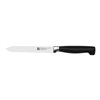 Zwilling Four Star 5-inch serrated utility knife.