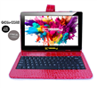 10.1" Octa Core 128GB Storage Android 15 Tablet Dual Camera Android with Crocodile Keyboard - Red