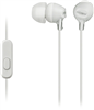 Sony MDREX14AP wired earbud headphones in white - 20% discount.
