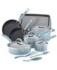 Classic Brights Hard Enamel Aluminum Nonstick Cookware Set, 14-Piece