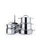 Saveur selects 11-pc. tri-ply stainless steel cookware set - silver.