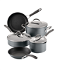 A1 Series ScratchDefense Aluminum Nonstick 8 Piece Pots and Pans Cookware Set