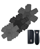 All-Clad silicone 8-piece cookware protectors set - black.